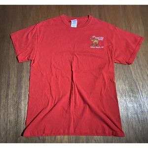 The Seacow Eatery Red Graphic Tee Gildan Men's Medium
